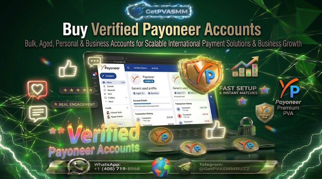 Buy Verified Payoneer Accounts