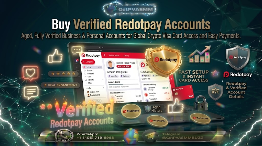 Buy Verified Redotpay Accounts